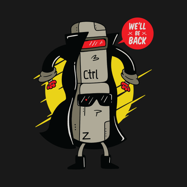 Ctrl Z Cyborg by EquilibriumArt