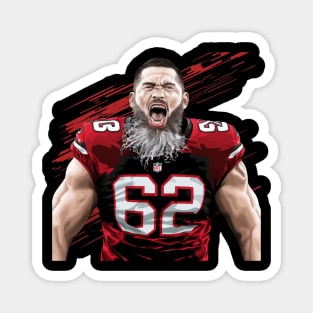 Go chiefs kelce Magnet