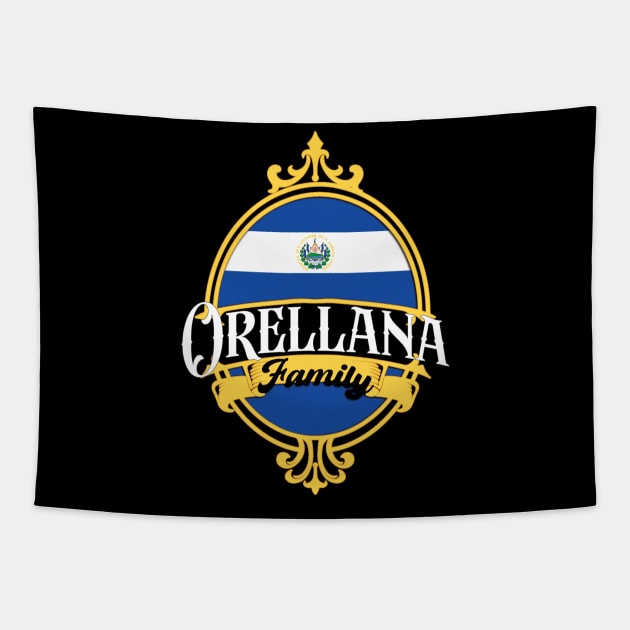 Orellana Family - El Salvador Tapestry by Coqui Tees