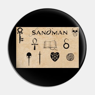 Sandman Pin