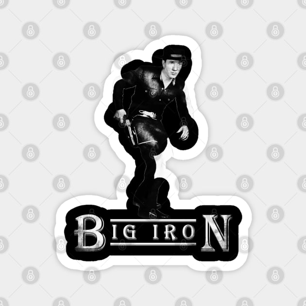 Retro Marty Robbins - Big Iron Magnet by TimTimMarket