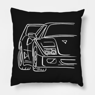 Ferrari F 40 art Pillow