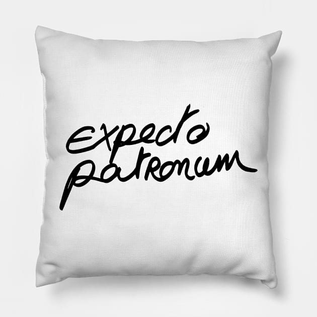 Expecto Patronum Pillow by ghjura