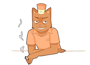 Undertale - Burgerpants "I Can't Go To Hell, I'm All Out Of Vacation Days" Magnet