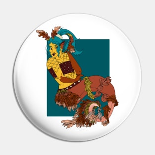 Red Algae Pin