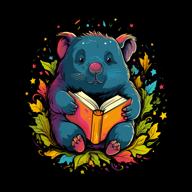 Wombat Reads Book by JH Mart