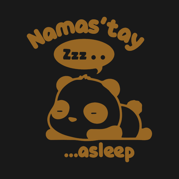 Namastay asleep by WordFandom