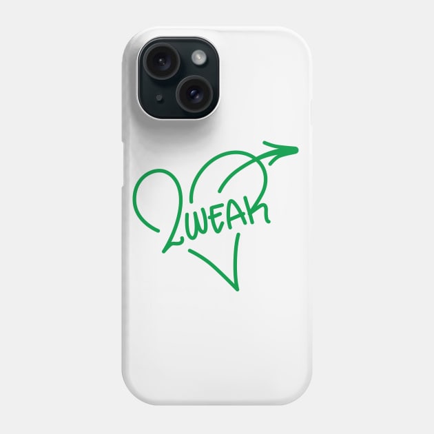 Street Heart Phone Case by 2wear Grafix