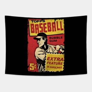 VINTAGE BASEBALL - TOPPS CARDS EXTRA FEATURE Tapestry