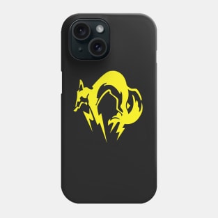 FOX Logo Yellow Phone Case