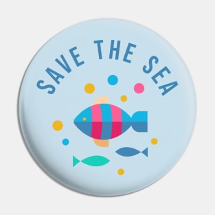 Save the Sea Pin