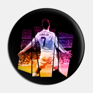 Iconic Cristiano Ronaldo celebration Pin