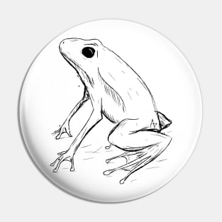 tree frog Pin