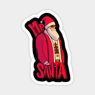 Mr Santa red Magnet