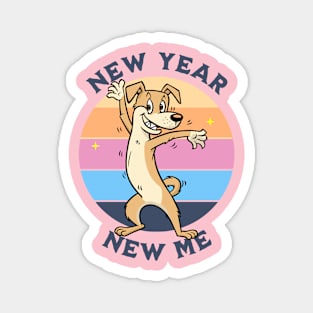 New Year New Me Magnet