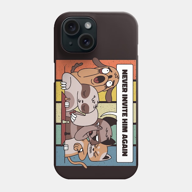 Board Game Sloth Phone Case by G33KT33S