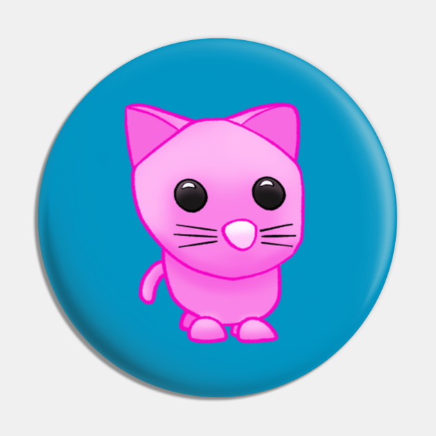 Pink Cat Adopt Me Adopt Me Pin Teepublic