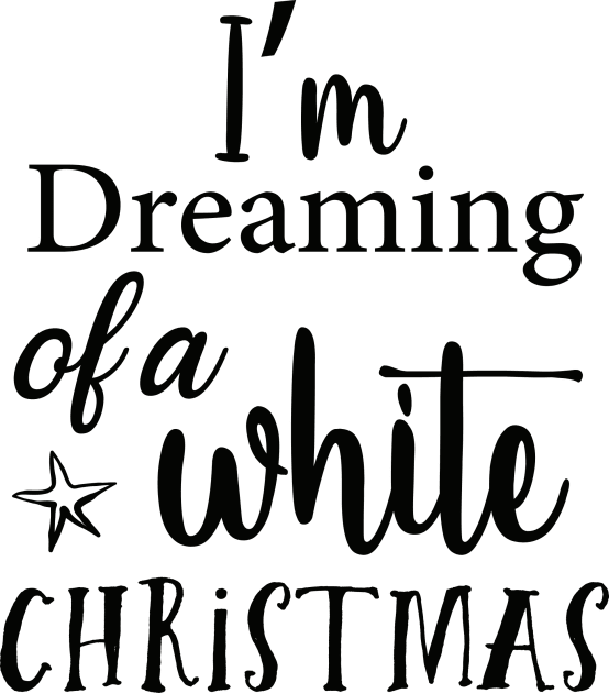 I'm dreaming of a white Christmas Kids T-Shirt by NotUrOrdinaryDesign