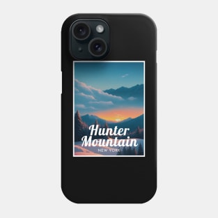 Hunter Mountain New York United States Ski Phone Case