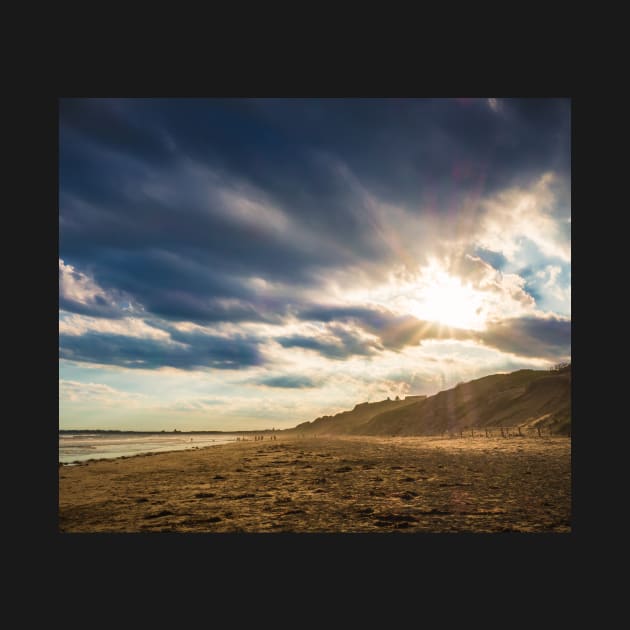 Ocean Grove Beach Sunset by LukeDavidPhoto