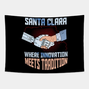 Santa Clara San Francisco United States Design Tapestry