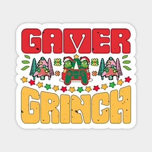 Gamer Grinch Magnet
