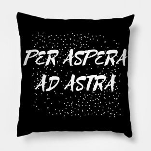 Per aspera ad astra Pillow