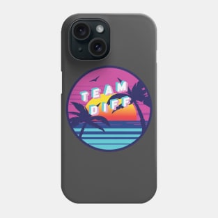 Team Diff Retrowave Phone Case