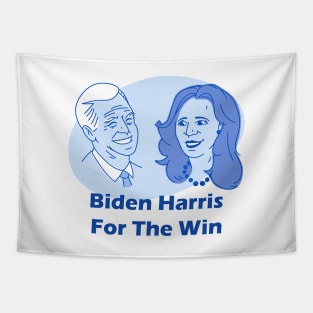 Biden Harris For The Win Tapestry