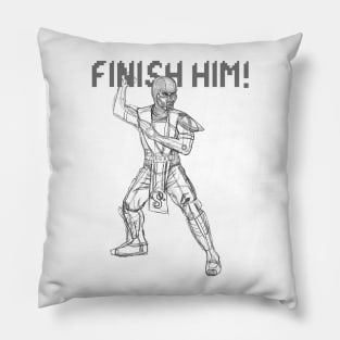 FINISH HIM! Pillow