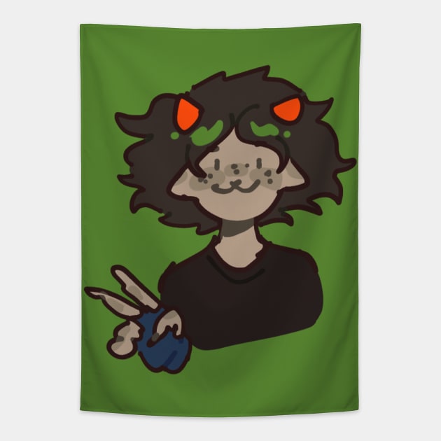 nepeta :3 Tapestry by borkb