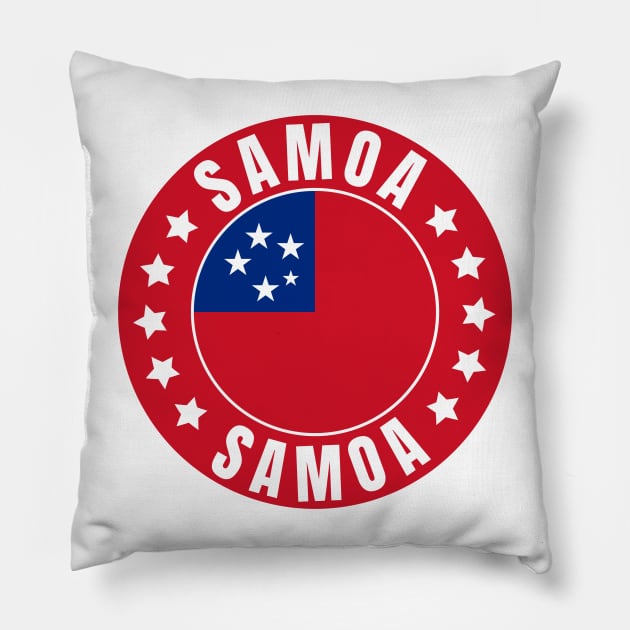 Samoa Pillow by footballomatic