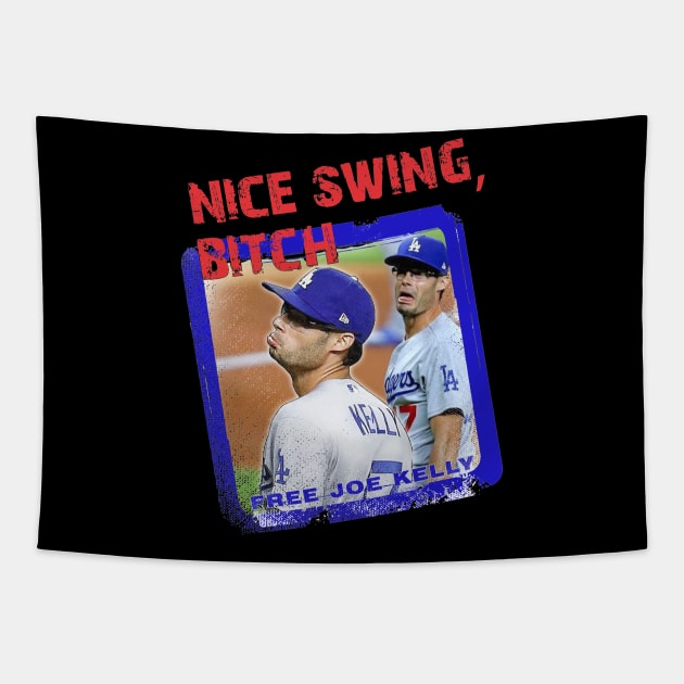 Nice Swing Bitch Free Joe Tapestry by Sofiia Golovina