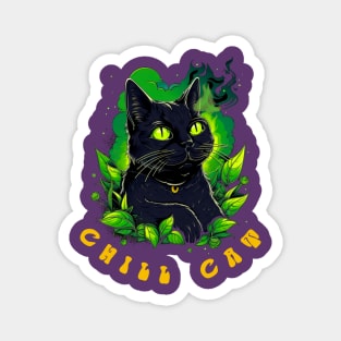 Chill Cat Magnet