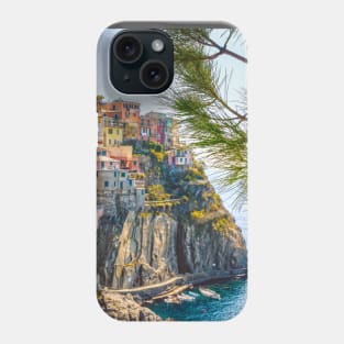 Italian Seaside Beach Town Photography Phone Case