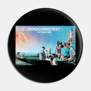 Donauinselfest Retro Pin