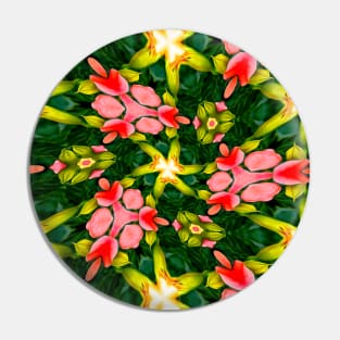 Cute Tropical Flower Pattern Pin