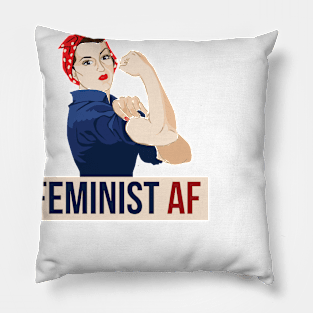 Feminist AF Pillow