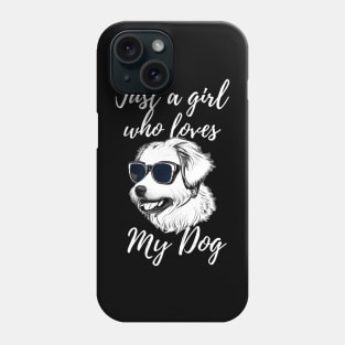 Just a guy who loves my dog Phone Case