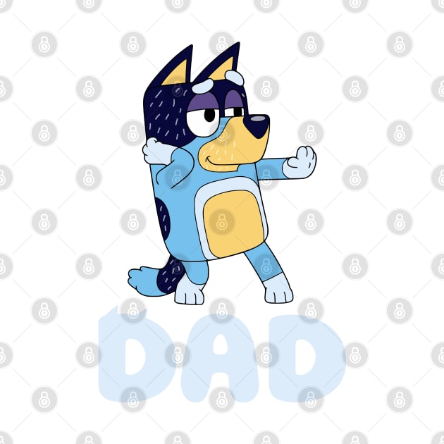 DANCING BLUEY DAD by JigongNumpuk