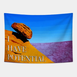 I have Potential Physics Funny Joke Shirt Tapestry