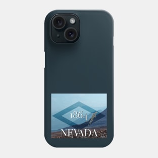 Nevada Landscape Poster Phone Case