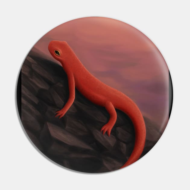 Salamander Pin by BastetLand