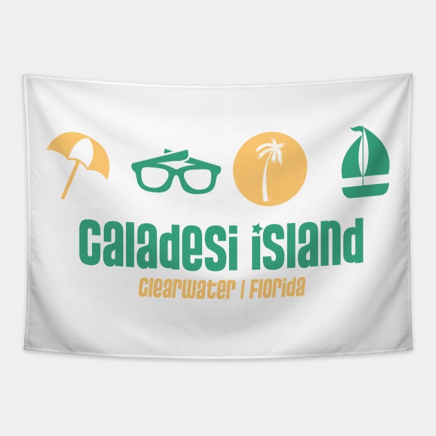 Caladesi Island - Clearwater, Florida - Best Beach in the World Tapestry by Contentarama