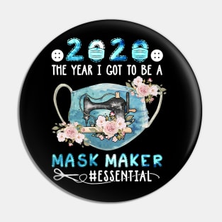 2020 The year I Got To Be A Mask Maker Quilt Essential Pin