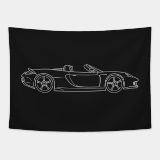 Porsche Carrera GT Tapestry