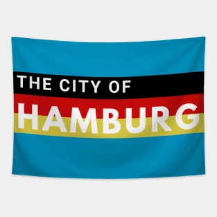 The City of Hamburg Germany in Europe Tapestry