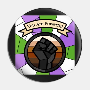 Wrath Month 2020 (Genderqueer) Pin