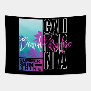 California Beach paradise summer sunshine Tapestry