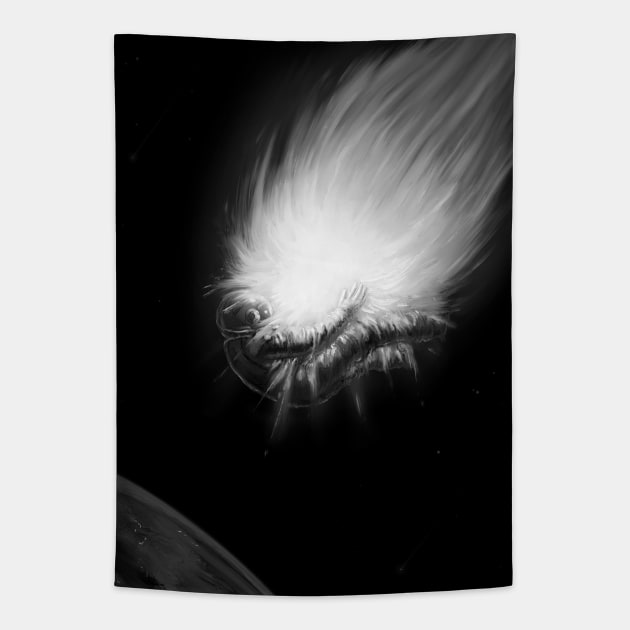 Asteroid Blast Tapestry by nicebleed